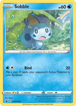 Sobble SWSH003/307 — SWSH Black Star Promos