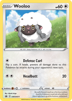 Wooloo SWSH011/307 — SWSH Black Star Promos