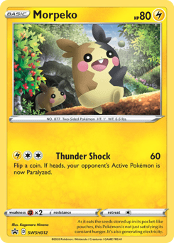 Morpeko SWSH012/307 — SWSH Black Star Promos