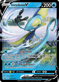 Inteleon V SWSH016/307 — SWSH Black Star Promos