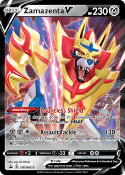 Zamazenta V SWSH019/307 — SWSH Black Star Promos