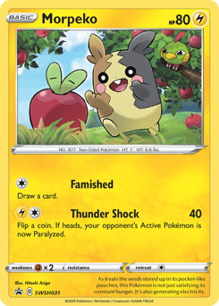 Morpeko SWSH031/307 — SWSH Black Star Promos