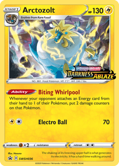 Arctozolt SWSH036/307 — SWSH Black Star Promos
