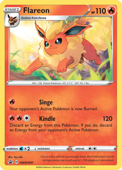 Flareon SWSH041/307 — SWSH Black Star Promos