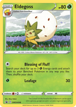 Eldegoss SWSH046/307 — SWSH Black Star Promos
