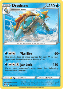 Drednaw SWSH047/307 — SWSH Black Star Promos