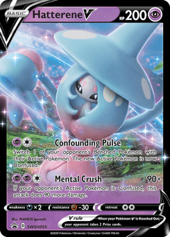 Hatterene V SWSH055/307 — SWSH Black Star Promos