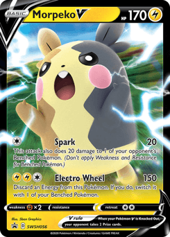 Morpeko V SWSH056/307 — SWSH Black Star Promos