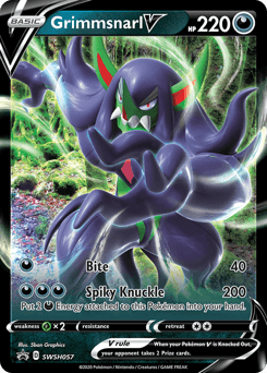 Grimmsnarl V SWSH057/307 — SWSH Black Star Promos