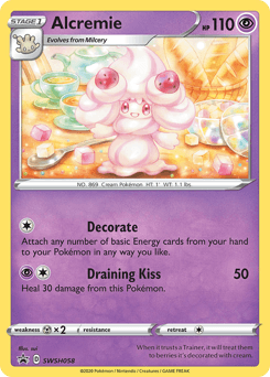 Alcremie SWSH058/307 — SWSH Black Star Promos