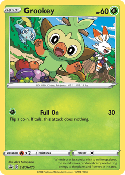 Grookey SWSH070/307 — SWSH Black Star Promos