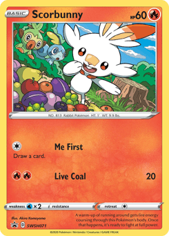 Scorbunny SWSH071/307 — SWSH Black Star Promos