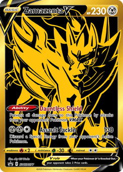 Zamazenta V SWSH077/307 — SWSH Black Star Promos