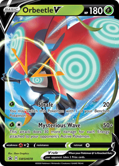 Orbeetle V SWSH078/307 — SWSH Black Star Promos