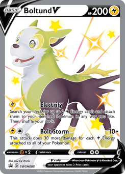 Boltund V SWSH085/307 — SWSH Black Star Promos