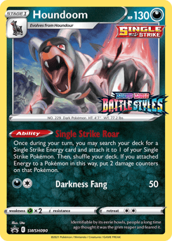 Houndoom SWSH090/307 — SWSH Black Star Promos