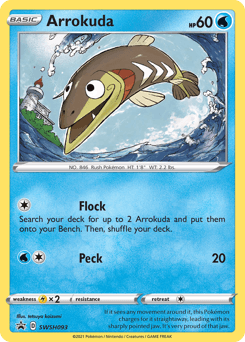 Arrokuda SWSH093/307 — SWSH Black Star Promos