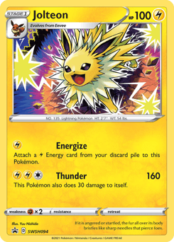 Jolteon SWSH094/307 — SWSH Black Star Promos