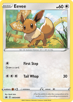 Eevee SWSH095/307 — SWSH Black Star Promos