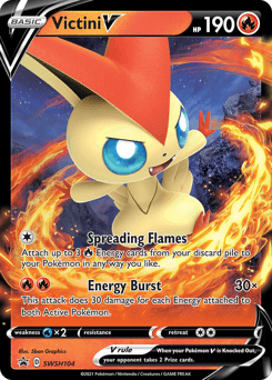 Victini V SWSH104/307 — SWSH Black Star Promos