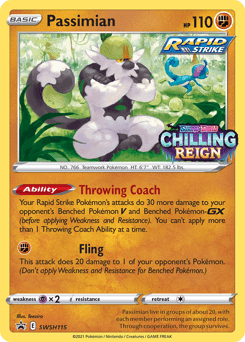 Passimian SWSH115/307 — SWSH Black Star Promos