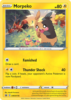 Morpeko SWSH116/307 — SWSH Black Star Promos