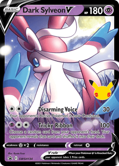 Dark Sylveon V SWSH134/307 — SWSH Black Star Promos
