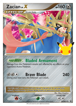 Zacian LV.X SWSH135/307 — SWSH Black Star Promos