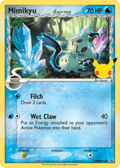 Mimikyu δ SWSH136/307 — SWSH Black Star Promos