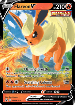 Flareon V SWSH149/307 — SWSH Black Star Promos