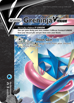 Greninja V-UNION SWSH155/307 — SWSH Black Star Promos