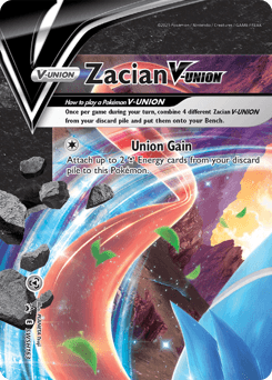 Zacian V-UNION SWSH163/307 — SWSH Black Star Promos