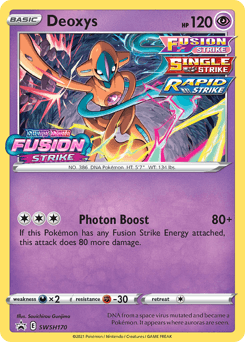 Deoxys SWSH170/307 — SWSH Black Star Promos