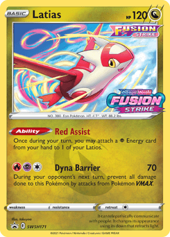 Latias SWSH171/307 — SWSH Black Star Promos