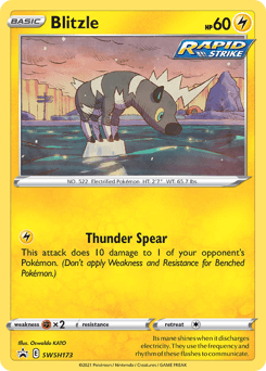 Blitzle SWSH173/307 — SWSH Black Star Promos