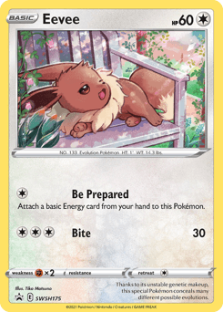 Eevee SWSH175/307 — SWSH Black Star Promos