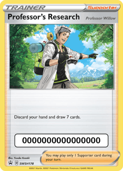 Pokémon card illustrated by Yusuke Kozaki