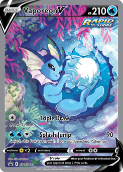 Vaporeon V SWSH181/307 — SWSH Black Star Promos