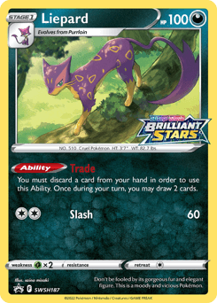 Liepard SWSH187/307 — SWSH Black Star Promos