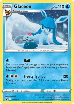 Glaceon SWSH192/307 — SWSH Black Star Promos