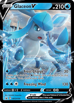 Glaceon V SWSH196/307 — SWSH Black Star Promos