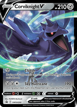 Corviknight V SWSH200/307 — SWSH Black Star Promos