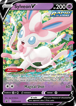 Sylveon V SWSH202/307 — SWSH Black Star Promos