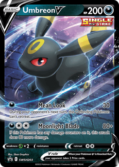 Umbreon V SWSH203/307 — SWSH Black Star Promos