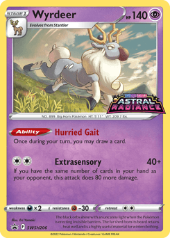 Wyrdeer SWSH206/307 — SWSH Black Star Promos