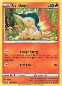 Cyndaquil SWSH221/307 — SWSH Black Star Promos