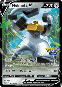 Melmetal V SWSH224/307 — SWSH Black Star Promos