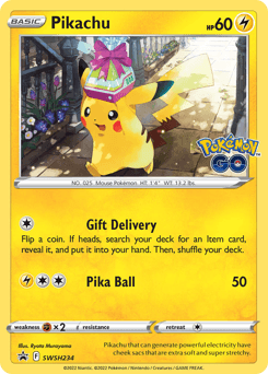 Pikachu SWSH234/307 — SWSH Black Star Promos