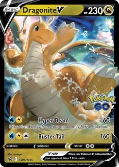 Dragonite V SWSH235/307 — SWSH Black Star Promos