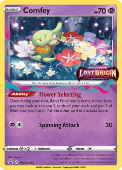 Comfey SWSH242/307 — SWSH Black Star Promos